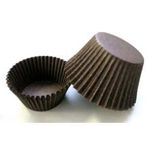 Novacart Novacart Brown Disposable Paper Baking Cup - 1-1/2