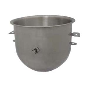 unknown 20-Qt Stainless Steel Mixer Bowl, Light Gauge