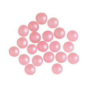 BakeDeco Pink Sugar Pearls 4mm - 8 Oz