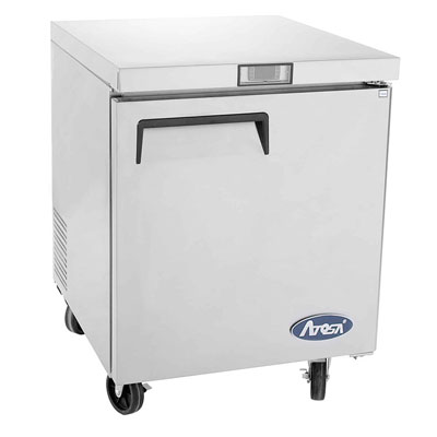 Atosa MGF8405 Undercounter Reach In Freezer 6 5 Cu Ft Capacity