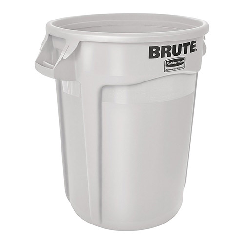 Rubbermaid Rubbermaid Round Brute Container 20 Gallon (Lid sold separately - item #2619) - White