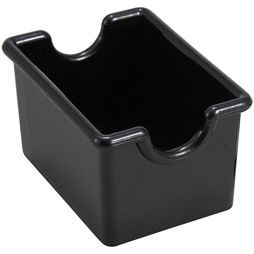 Winware by Winco Winware by Winco Adcraft Sugar Packet Holder, Plastic - Black