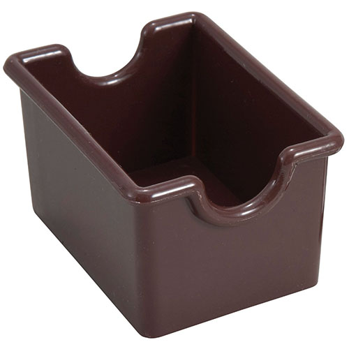 Winware by Winco Winware by Winco Adcraft Sugar Packet Holder, Plastic - Brown