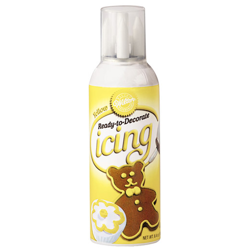Wilton Wilton Ready-to-Decorate Icing, One 6.4 Oz Can - Yellow