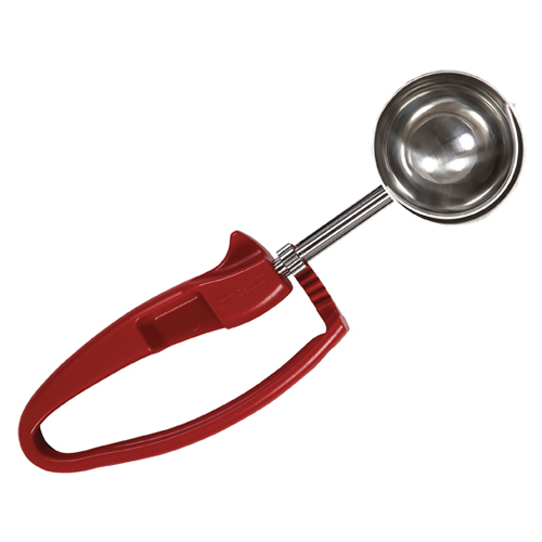 Zeroll Zeroll #2012 Universal EZ Disher Food / Ice Cream Scoop - Color Coded - 24-Red