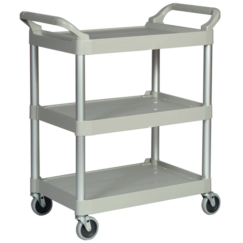 Rubbermaid Rubbermaid FG342488 Utility Cart - Platinum