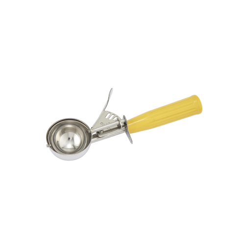 Winware by Winco Winware by Winco Ice Cream Disher, Plastic Handle - #20, Yellow: 2 Oz, 2-1/8