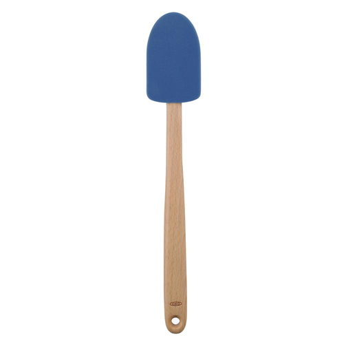 Oxo Oxo Good Grips Wooden Handle Silicone Spoon Spatula, Marshmallow - Blueberry