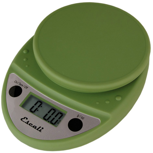 Escali Escali Primo Digital Scale 11 lb/ 5 kg - Tarragon Green