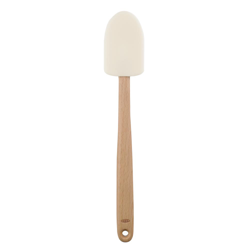 Oxo Oxo Good Grips Wooden Handle Silicone Spoon Spatula, Marshmallow - Marshmallow