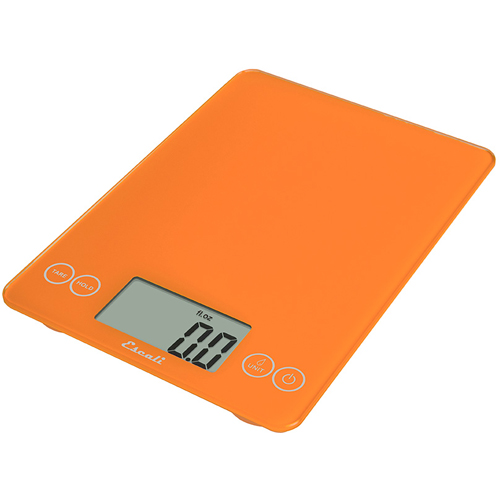 Escali Escali Colored Arti 15 Pound / 7 Kilogram Digital Scale - Overly Orange