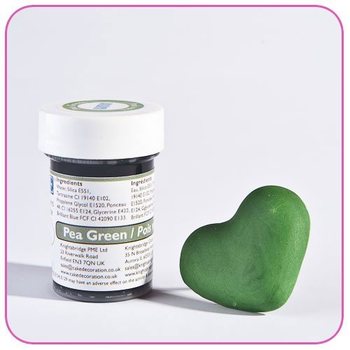 PME Sugarcraft PME Paste Color, One 0.88 Oz Jar - Pea Green