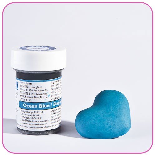 PME Sugarcraft PME Paste Color, One 0.88 Oz Jar - Ocean Blue