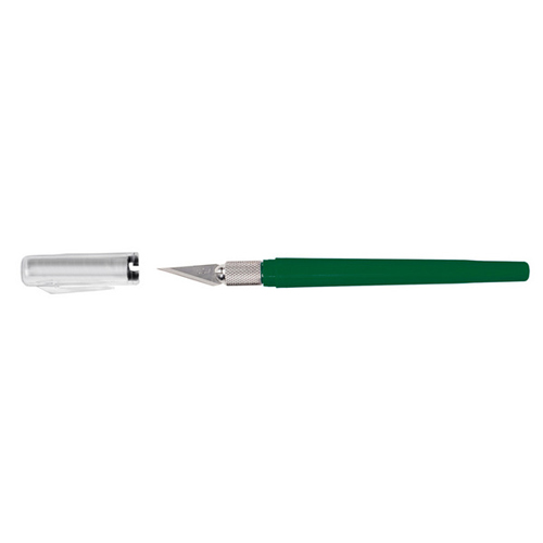 Excel Blades Excel K40 Pocket Clip-On Pen Knife - Green