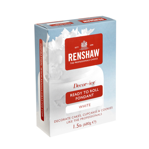 Renshaw Renshaw White Decor-Ice Fondant - 1.5 Lb