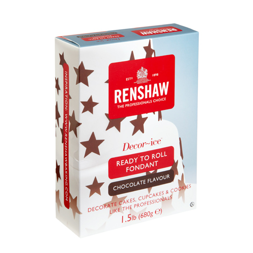Renshaw Renshaw Chocolate Decor-Ice Fondant 1.5 Lbs