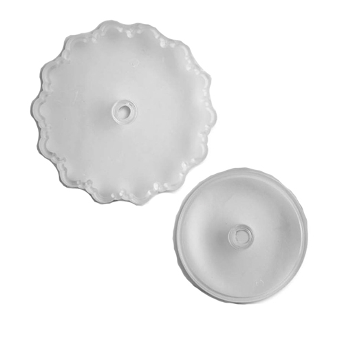 JEM Cutters JEM Cutters Disc and Doily Frill Cutter - Small: Doily 105mm / 4-1/8 Inch, Disc 71mm / 2-3/4 Inch