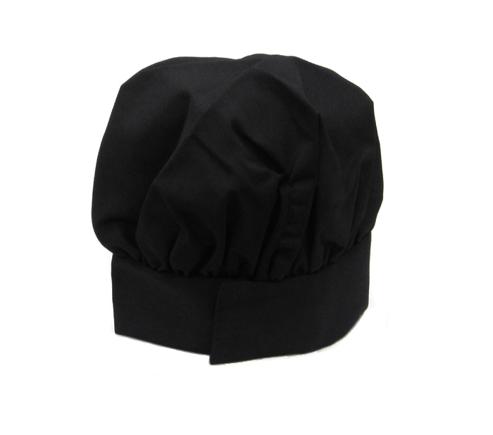 unknown Black Chef Hat Poly/Cotton