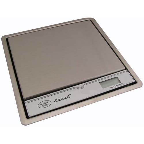 Escali Escali Pronto Surface Mountable Digital Scale 11 lb/ 5 kg - 115B