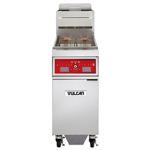 Vulcan Vulcan Freestanding Gas Fryer - 45 lb. Oil Cap. w/ Programmable Computer Control - LP Gas