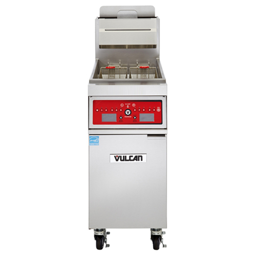 Vulcan Vulcan Freestanding Gas Fryer - 85 lb. Oil Cap. w/ Programmable Computer Control - LP Gas