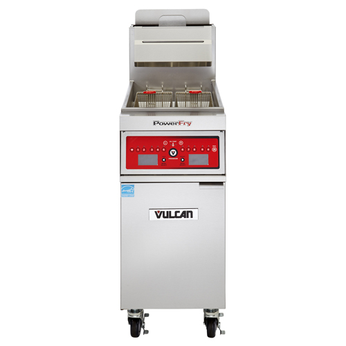 Vulcan Vulcan PowerFry Gas Fryer - 45 lb. Oil Cap. w/ Programmable Computer Control - Natural Gas