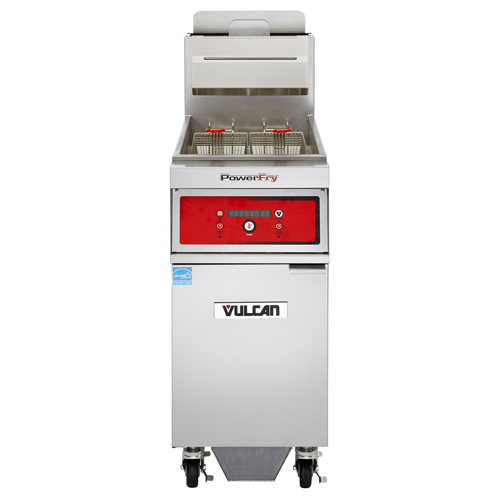 Vulcan Vulcan PowerFry Gas Fryer - 45 lb. Oil Cap. w/ Solid State Digital Control - Natural Gas