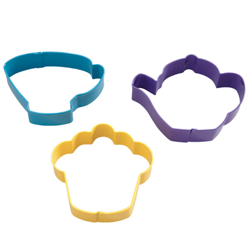 Wilton Wilton Tea Party 3 Piece Cookie Cutter Set