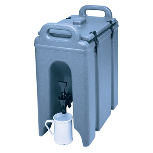 Cambro Cambro 250LCD Camtainer, Insulated Beverage Server, 2-1/2 Gal. - Slate Blue
