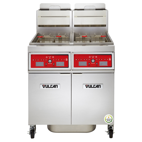 Vulcan Vulcan Freestanding Gas Fryer, 130 lb. Oil Cap. w/ Programmable Computer Control - LP Gas