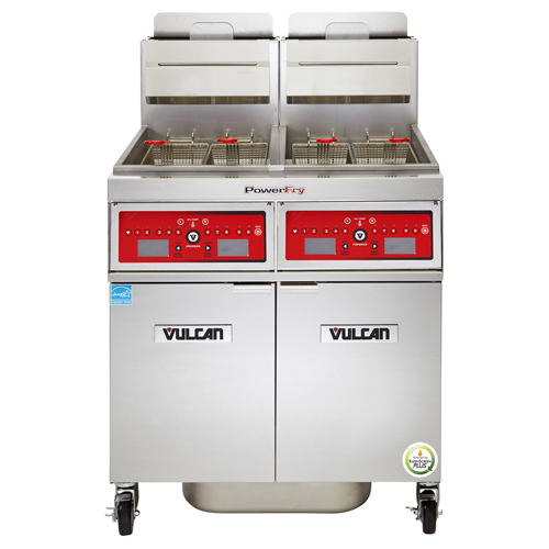 Vulcan Vulcan PowerFry Gas Fryer - 90 lb. Oil Cap. w/ Programmable Computer Control - Natural Gas