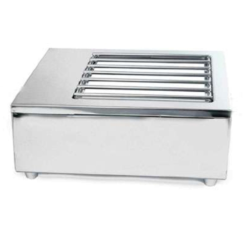 Eastern Tabletop Mfg. Eastern Tabletop 3265GP Stainless Steel Butane Stove Cover-Up with no Accents