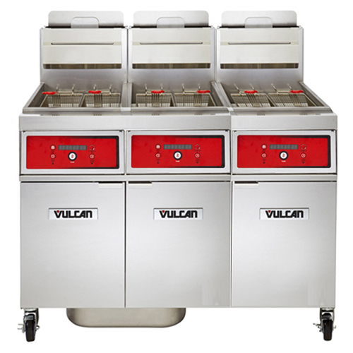 Vulcan Vulcan Freestanding Gas Fryer - 135 lb. Oil Cap. w/ Solid State Digital Control - Natural Gas