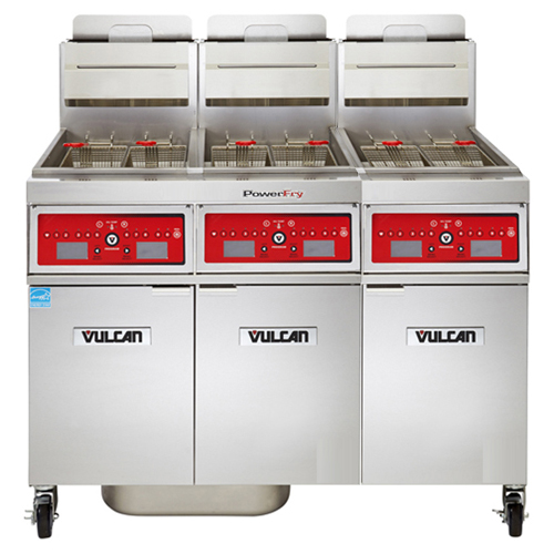Vulcan Vulcan PowerFry Gas Fryer - 255 lb. Oil Cap. w/ Programmable Computer Control - Natural Gas