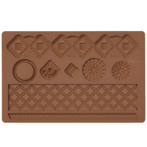 Wilton Wilton Fondant and Gum Paste Silicone Mold Macrame