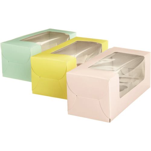 Wilton Wilton 3-Cavity Cupcake Boxes, 3 Count