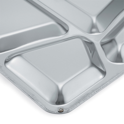 Vollrath Vollrath 47252 Stainless Mess Tray 6-Compartment. Some Scratches