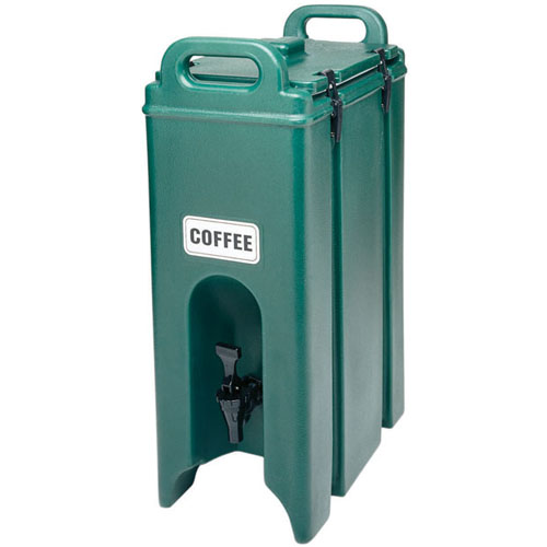 Cambro Cambro 500LCD Camtainer, Insulated Beverage Server, 4-3/4 Gal. - Green