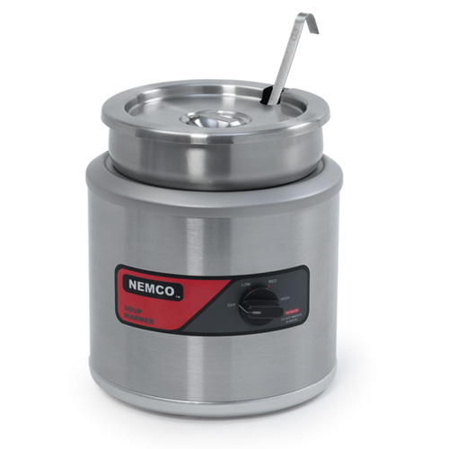 Nemco Nemco 6100A-ICL Round Warmer 7 Quart w/Inset, Cover, Ladle