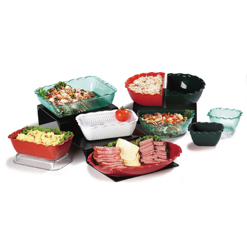 Carlisle Foodservice Carlisle 6961 Tulip Deli 5 lb Combo Crock 10-3/8