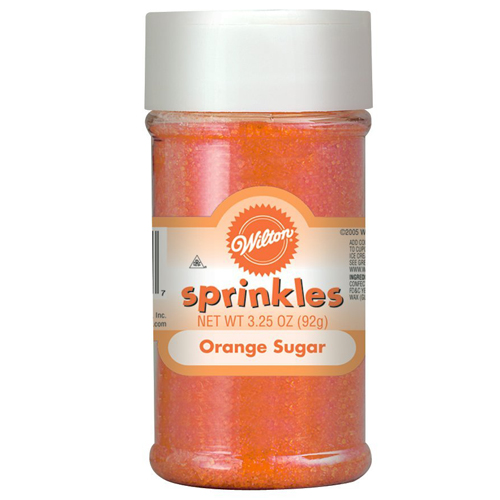 Wilton Wilton Sprinkles Colored Sugar, Orange - 710-759
