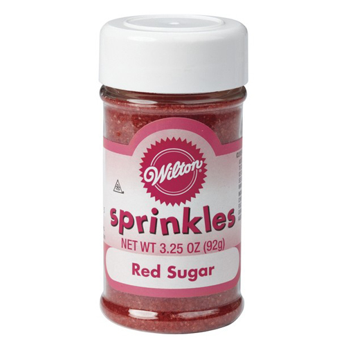 Wilton Wilton Sprinkles Colored Sugar, Red - 710-766