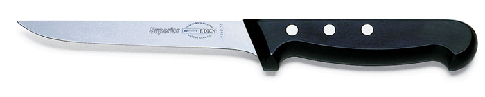Friedr Dick F. DICK 6'' Boning Knife. Stamped. Stiff
