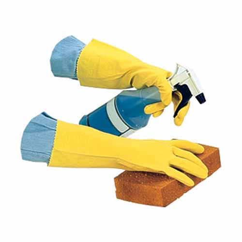 Impact Products Impact-Products Flock-Lined Latex Gloves, 1 Pair - Medium