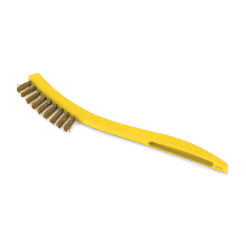 Rubbermaid Rubbermaid FG9B57000000 Tile & Grout Brush (Toothbrush Style), Brass Bristles