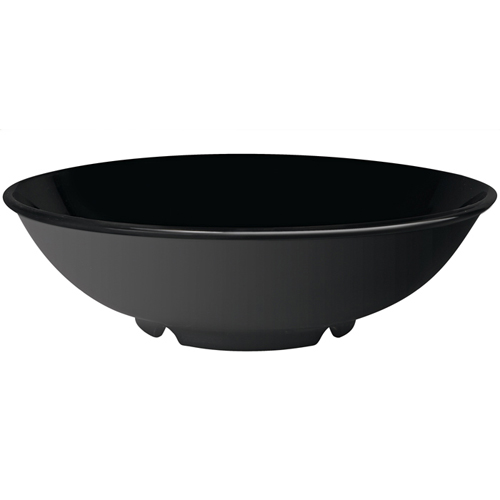 G. E. T. G. E. T. Melamine Bowl Black Elegance Series, 60 oz., 9.75