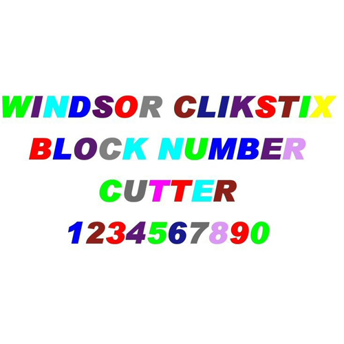 Windsor Cake Craft Windsor Cake Craft Block Numbers Clickstix Cutter