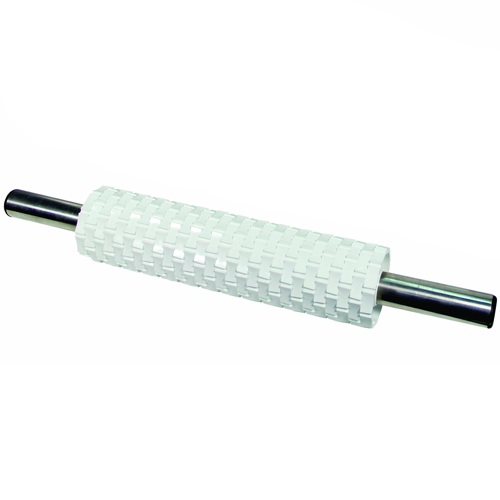 PME Sugarcraft PME Rolling Pin, Deep Impression Basketweave - 15