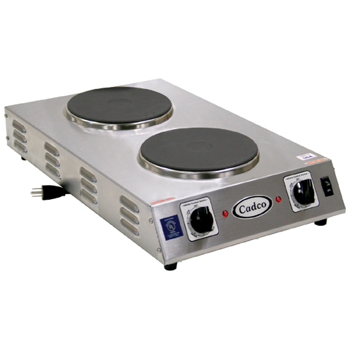 Cadco Cadco CDR-2CFB 2-Burner Hot Plate