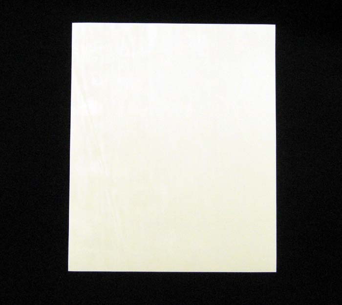 unknown Rubber Chocolate Chablon: Blank Sheet 11